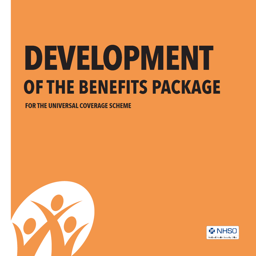 Development of the Benefits Package for the Universal Coverage Scheme