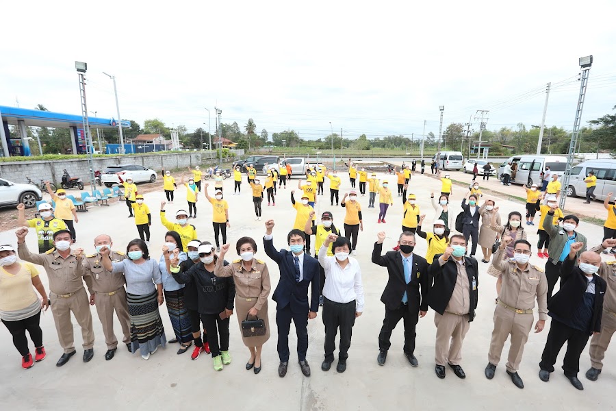 NHSO and JICA project visit the Child Development Center at Nong Song Hong Subdistrict Municipality, Nong Khai Province