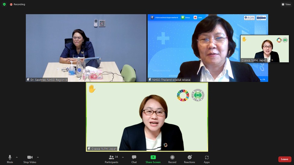 Thailand and Japan share experience in COVID-19 responses