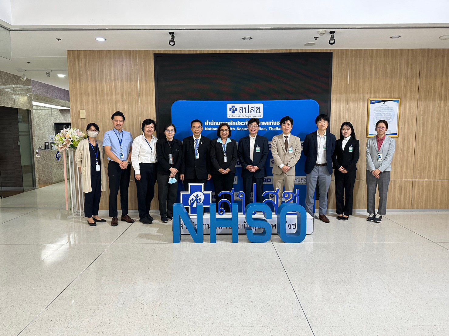 NHSO Thailand Extends a Warm Welcome to Japanese Delegation: In-depth Discussion on Universal Health Coverage (UHC)